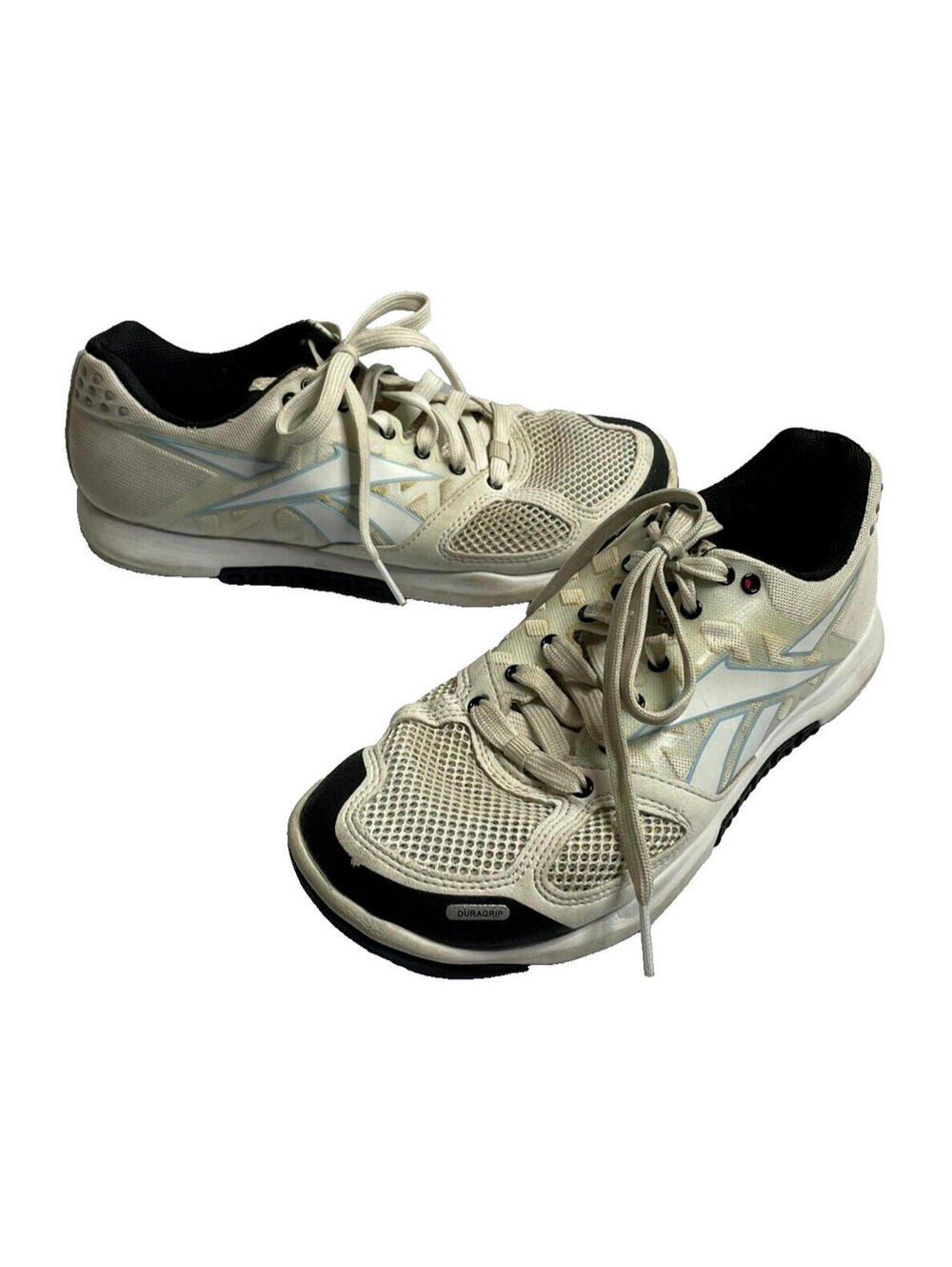 Reebok CrossFit Nano 5.0 Womens Sneakers V67830 Off White Black Kevlar Shoes 7